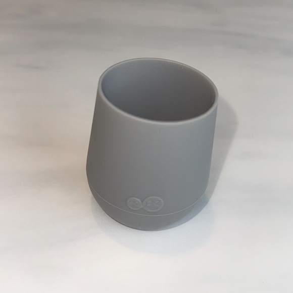 ez pz Mini Mat (6+ months), Mini Bowl (12+ months) & Tiny Cup (4+ months) Grey - Picture 4 of 7